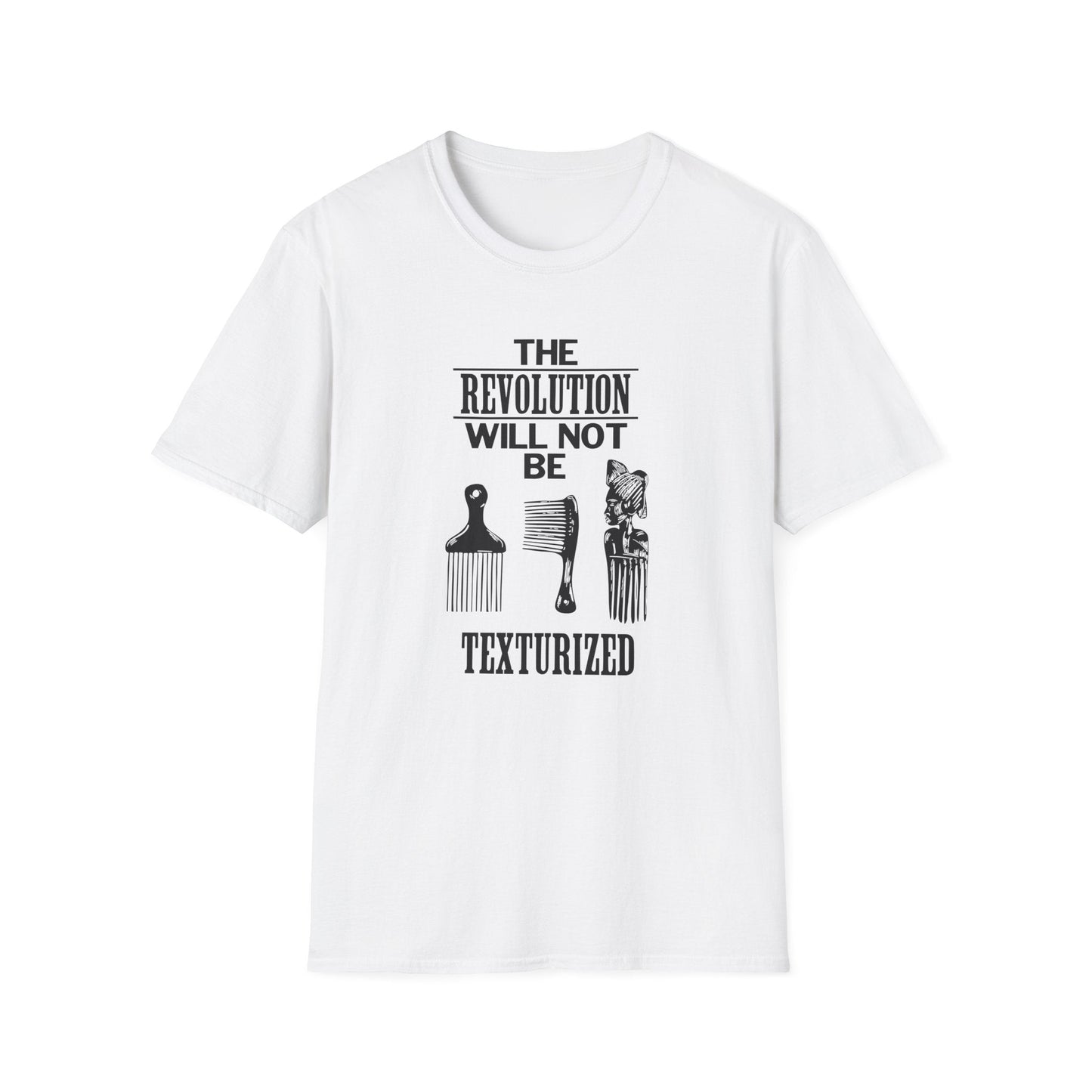 The Revolution Will Not Be Texturised T Shirt (2XL) - BLACK FRIDAY - NOG SLECHTS 1 STUK - 50 % KORTING