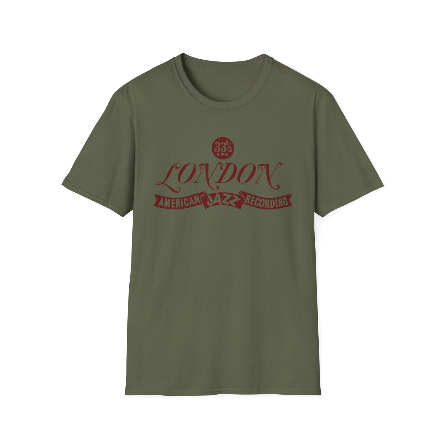London American Jazz Records T Shirt – Lichtgewicht