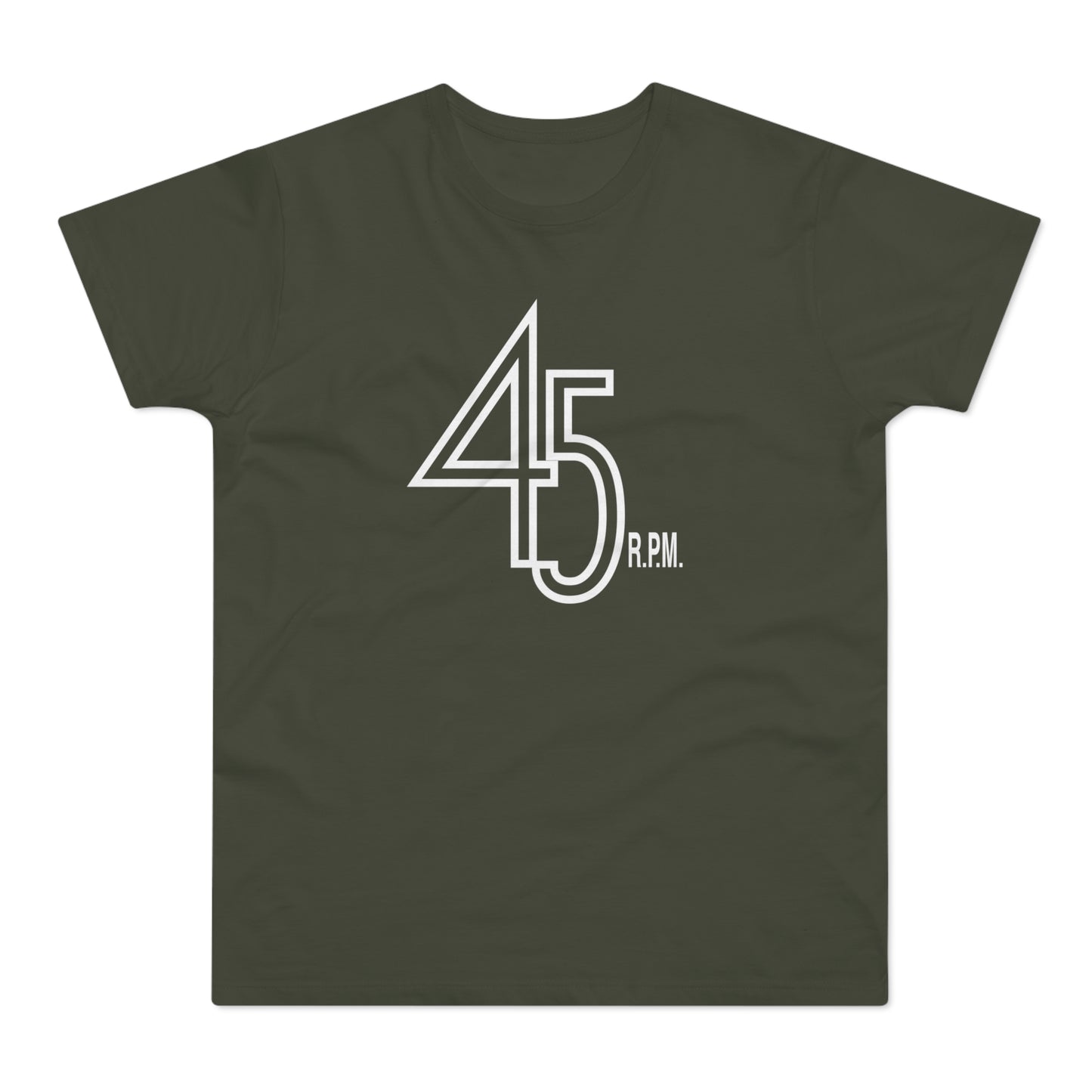 45 RPM T Shirt (Standaard Gewicht)