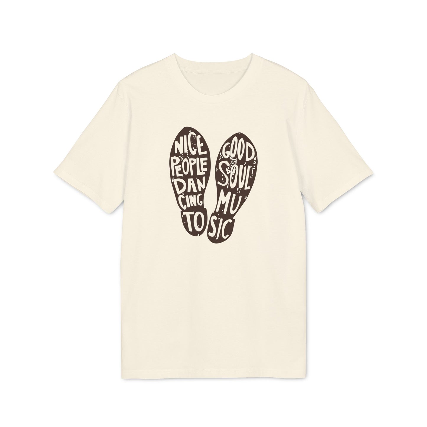 Nice People Dancing To Soul Music T Shirt (Premium Biologisch)