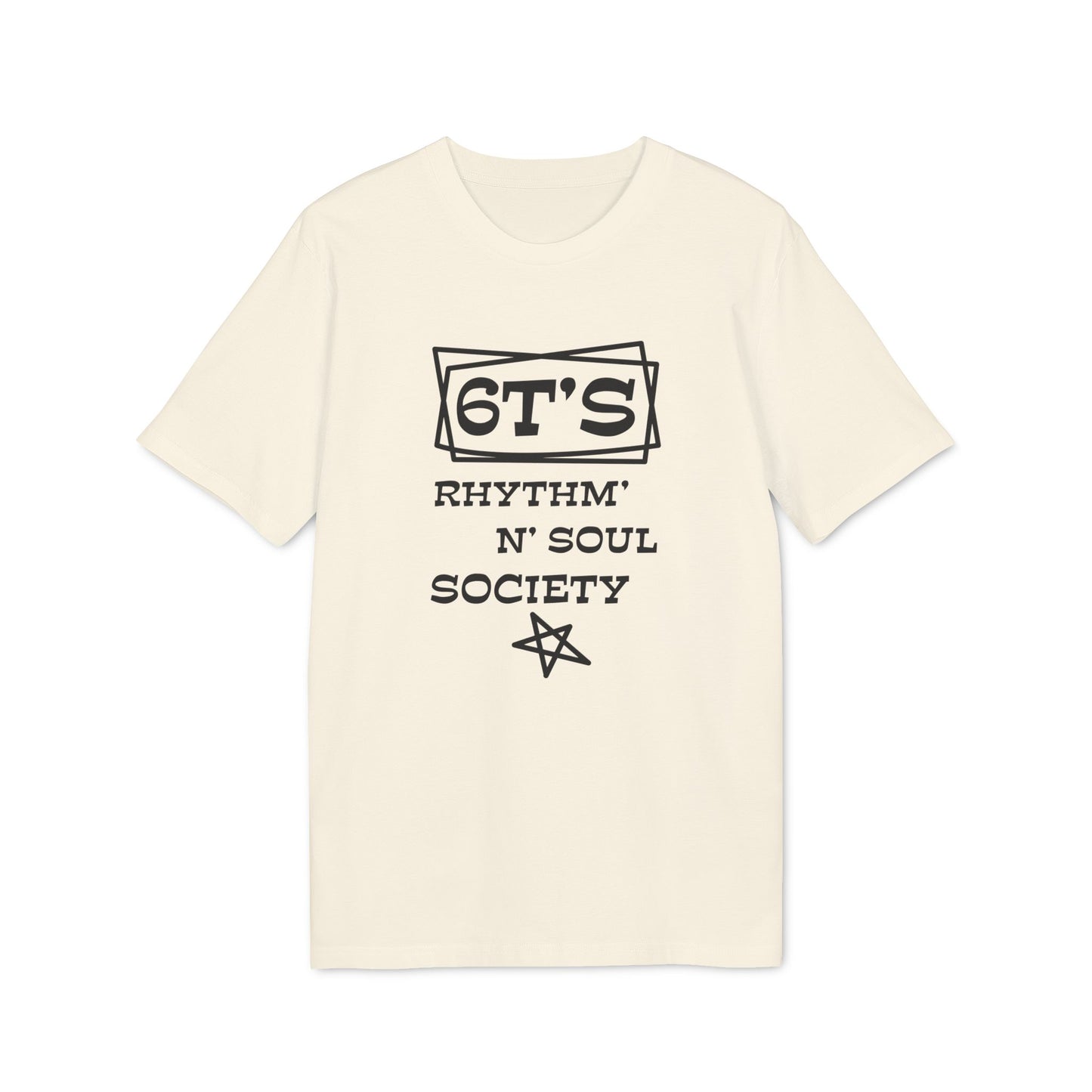 6T's Rhythm n Soul Society T Shirt (Premium Biologisch)