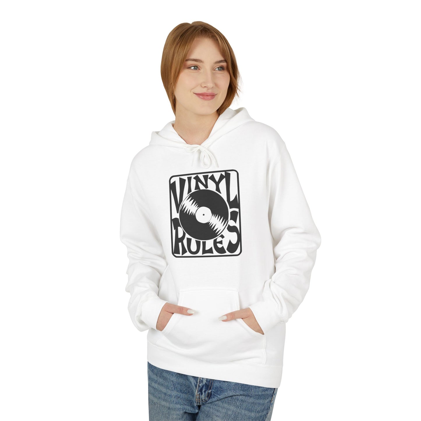 Vinyl Rules Hoodie / Hoody