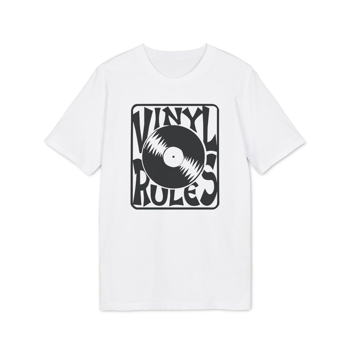 Vinyl Rules T Shirt (Premium Biologisch)