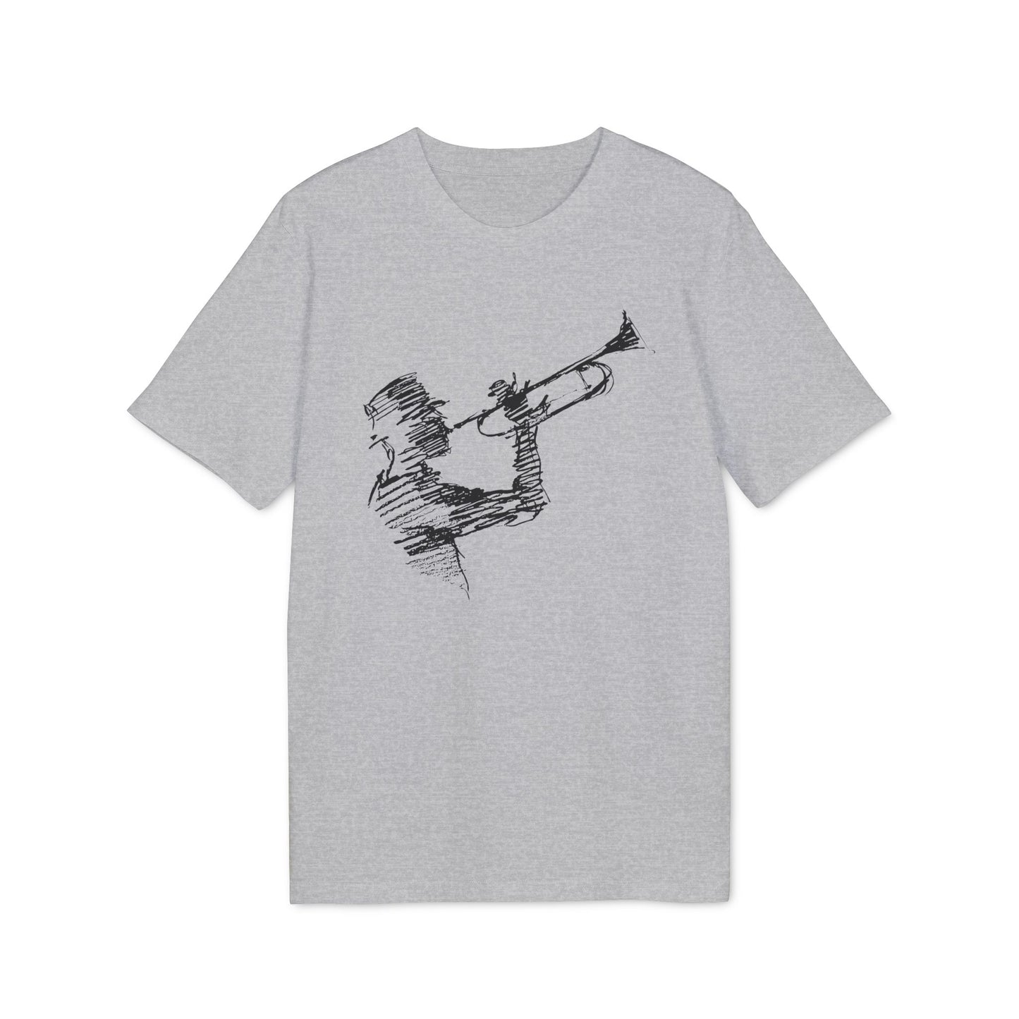 Trumpet Guy T Shirt (Premium Biologisch)