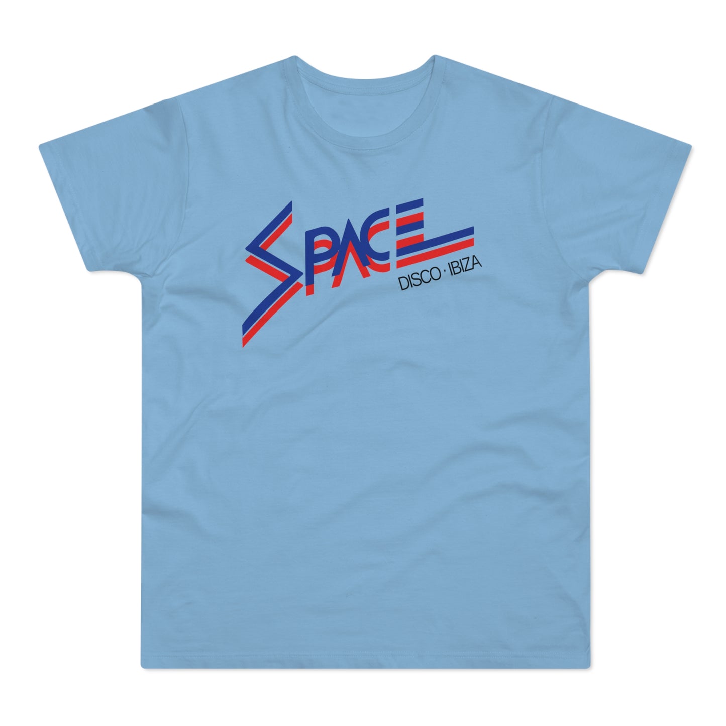 Space Disco Ibiza '87 T Shirt (Standaard Gewicht)