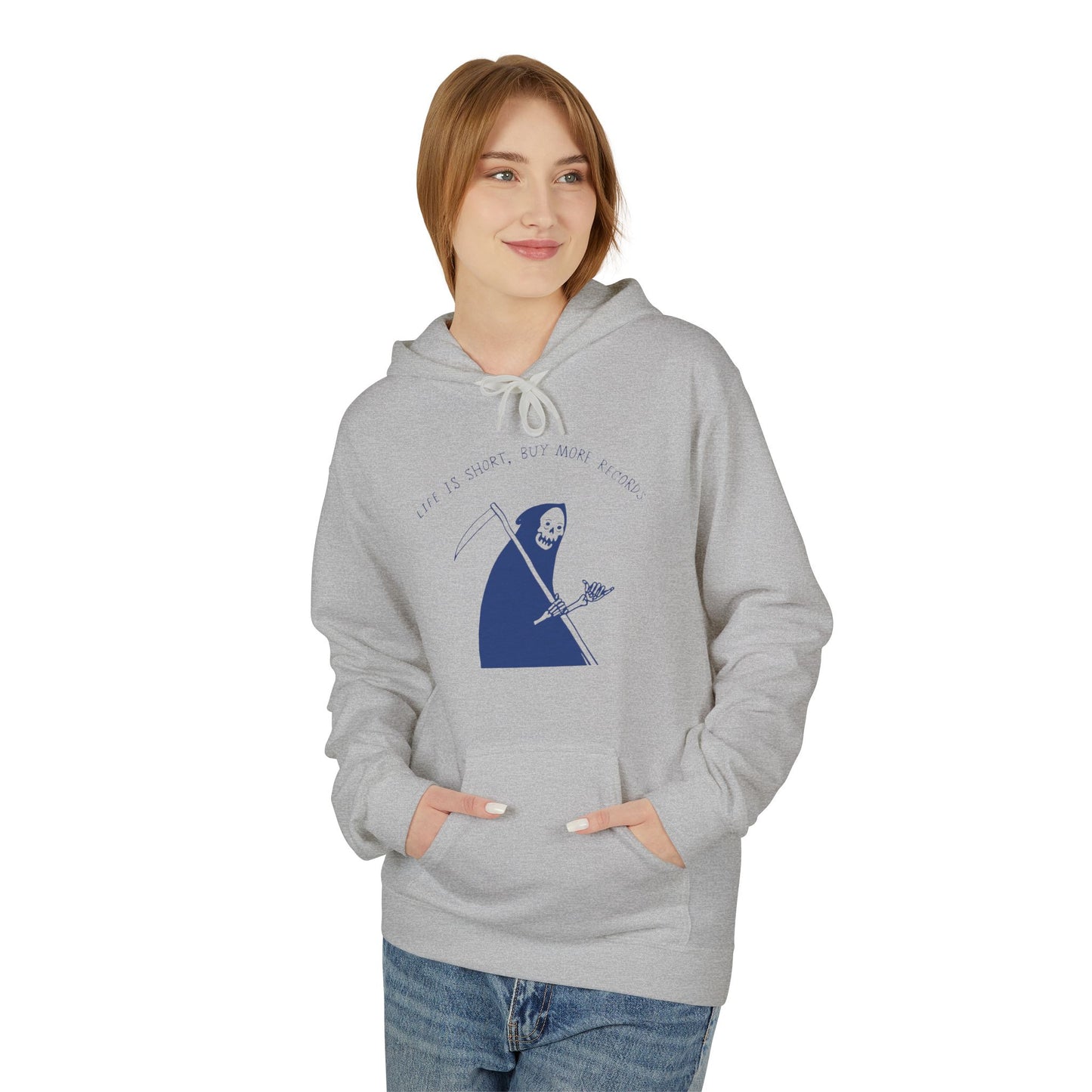 Life Is Short Buy More Records Hoodie / Hoody