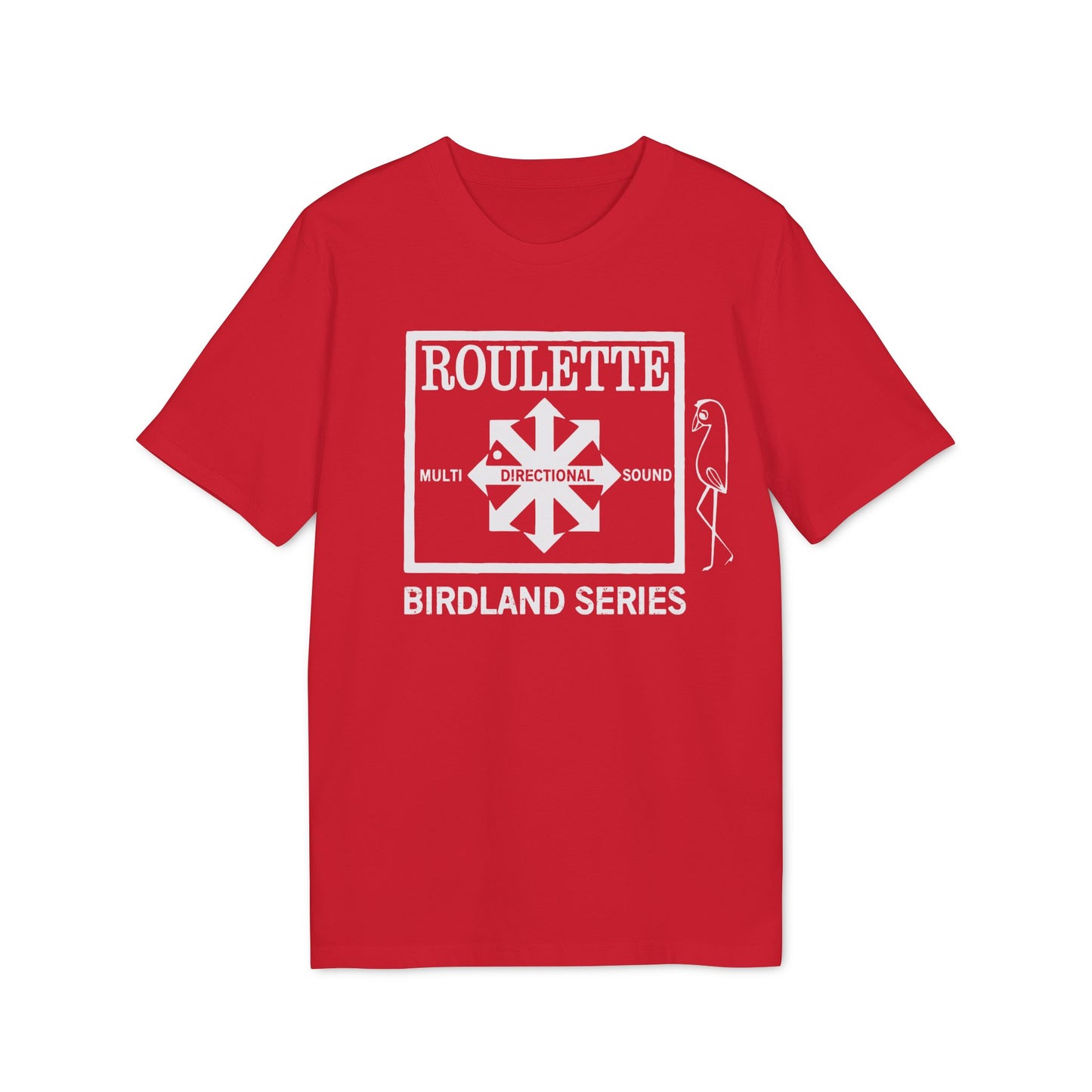 Roulette Records Birdland Series T Shirt (Premium Biologisch)