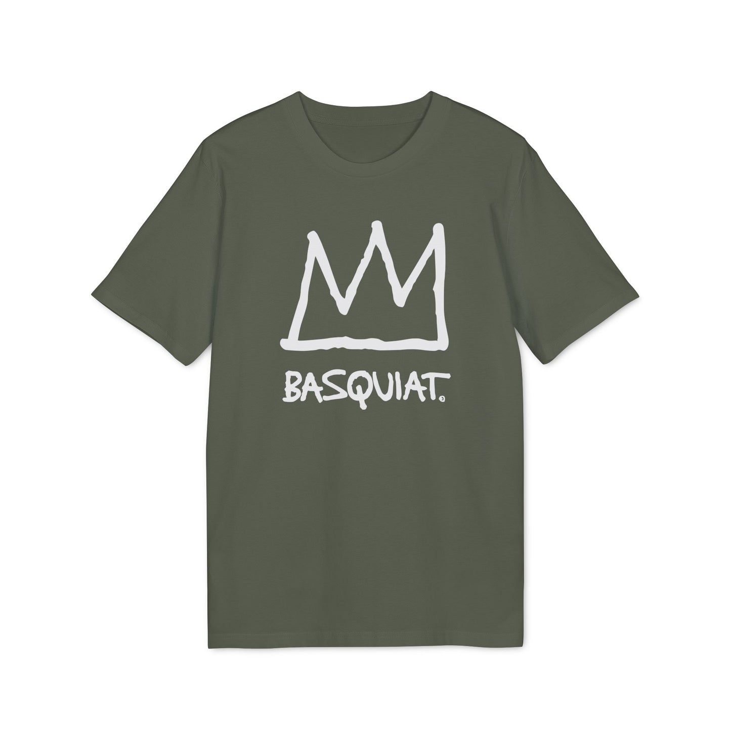 Jean Michel Basquiat Crown Logo T Shirt (Premium Biologisch)