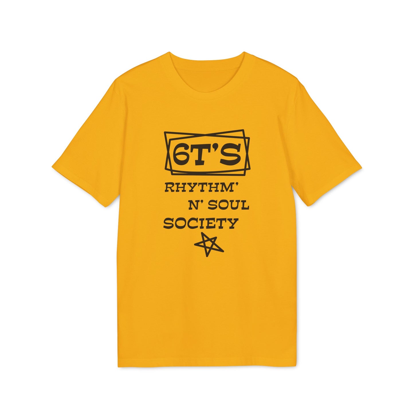 6T's Rhythm n Soul Society T Shirt (Premium Biologisch)
