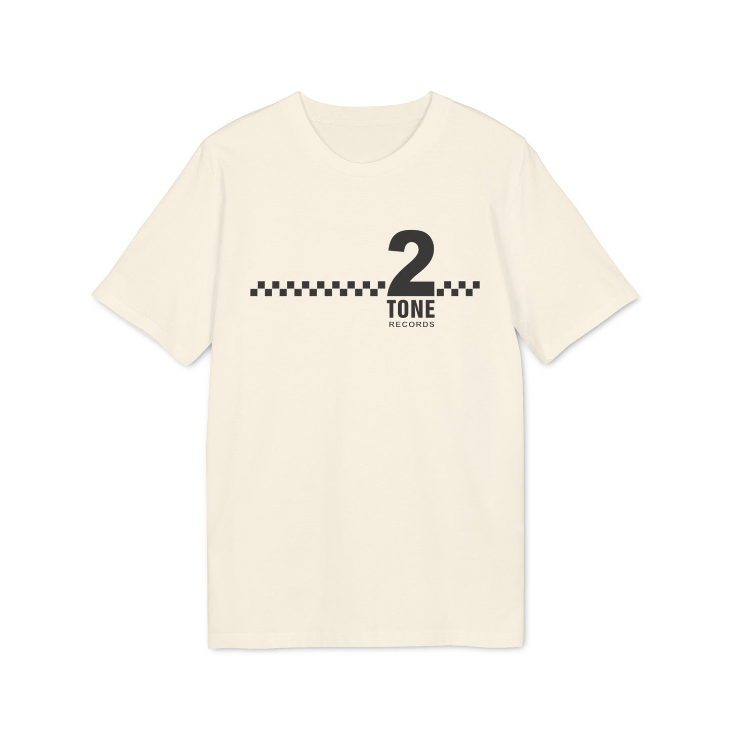 2 Tone Checks T Shirt (Premium Biologisch)