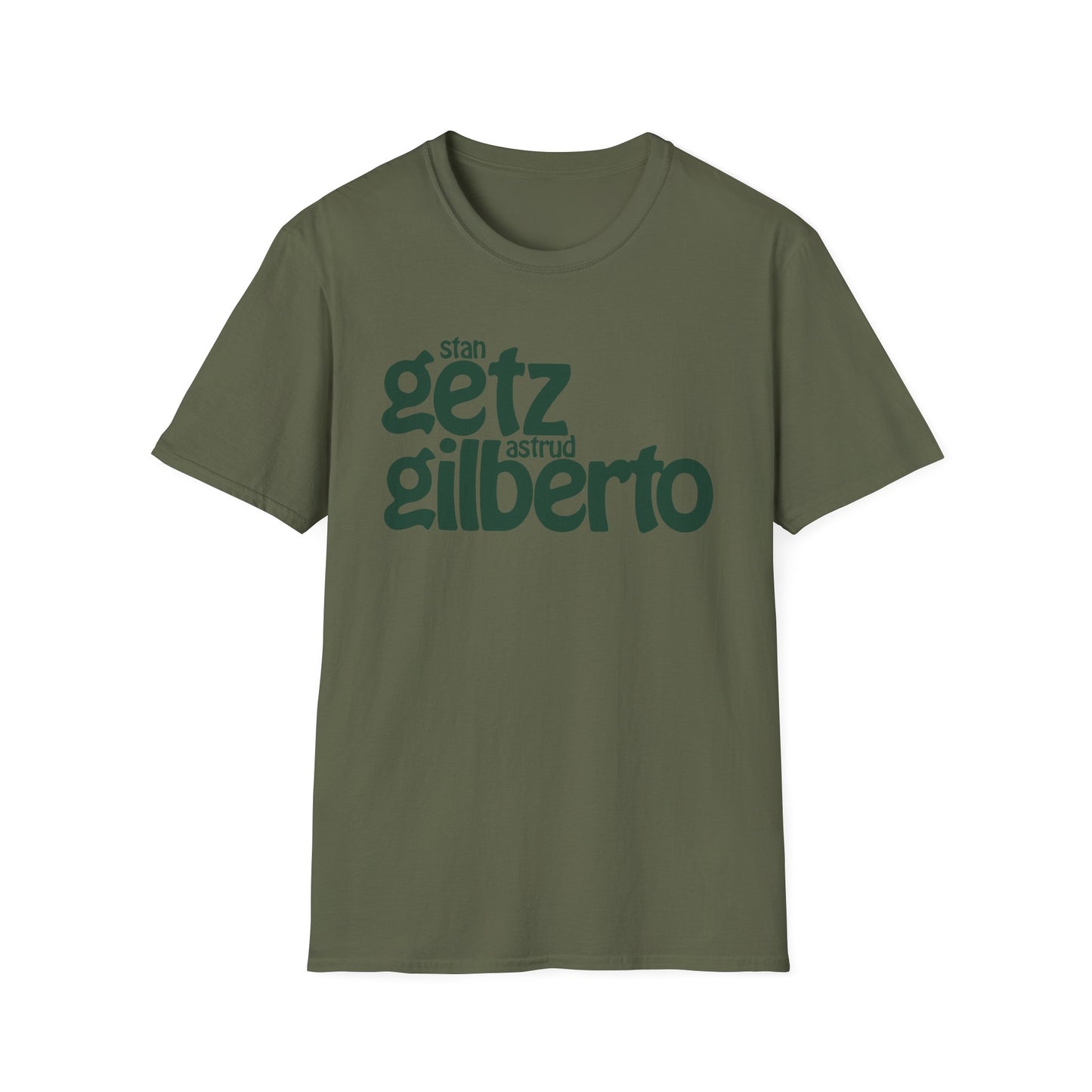 Stan Getz Astrud Gilberto T Shirt – Lichtgewicht