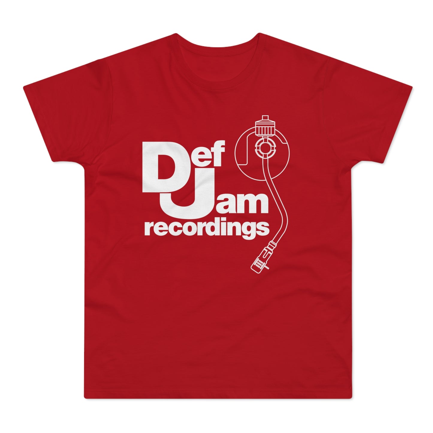 Def Jam Recordings T Shirt (Standaard Gewicht)