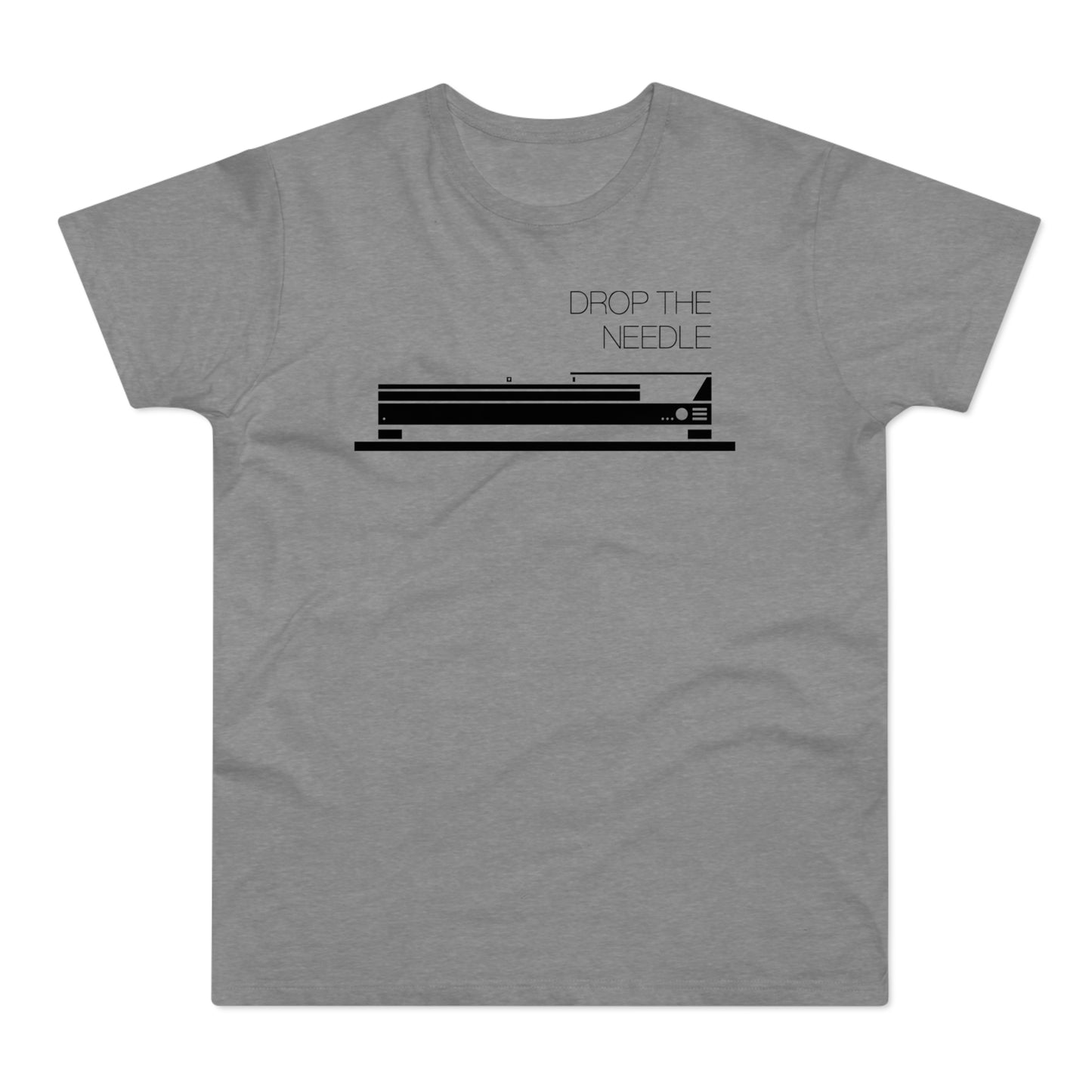 Drop The Needle T Shirt (Standaard Gewicht)