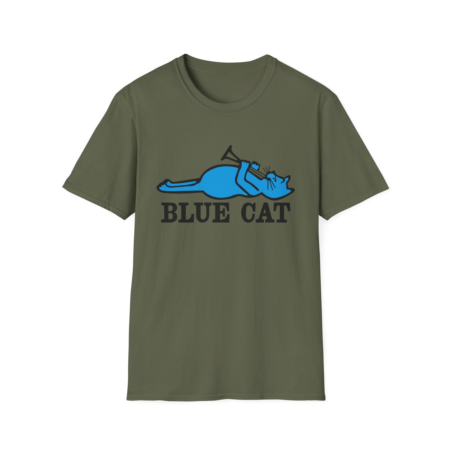 Blue Cat Records T Shirt – Lichtgewicht