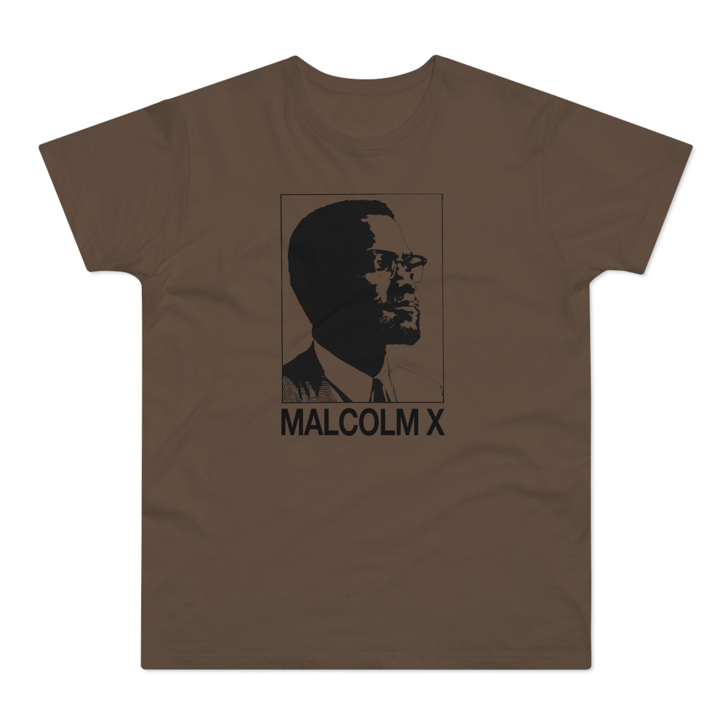 Malcolm X T Shirt (Standaard Gewicht)