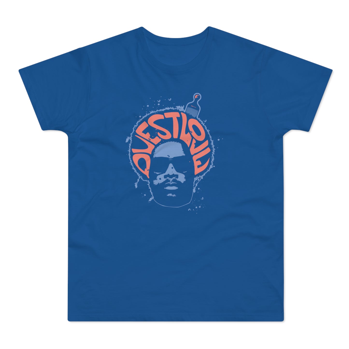Questlove Afro T Shirt (Standaard Gewicht)