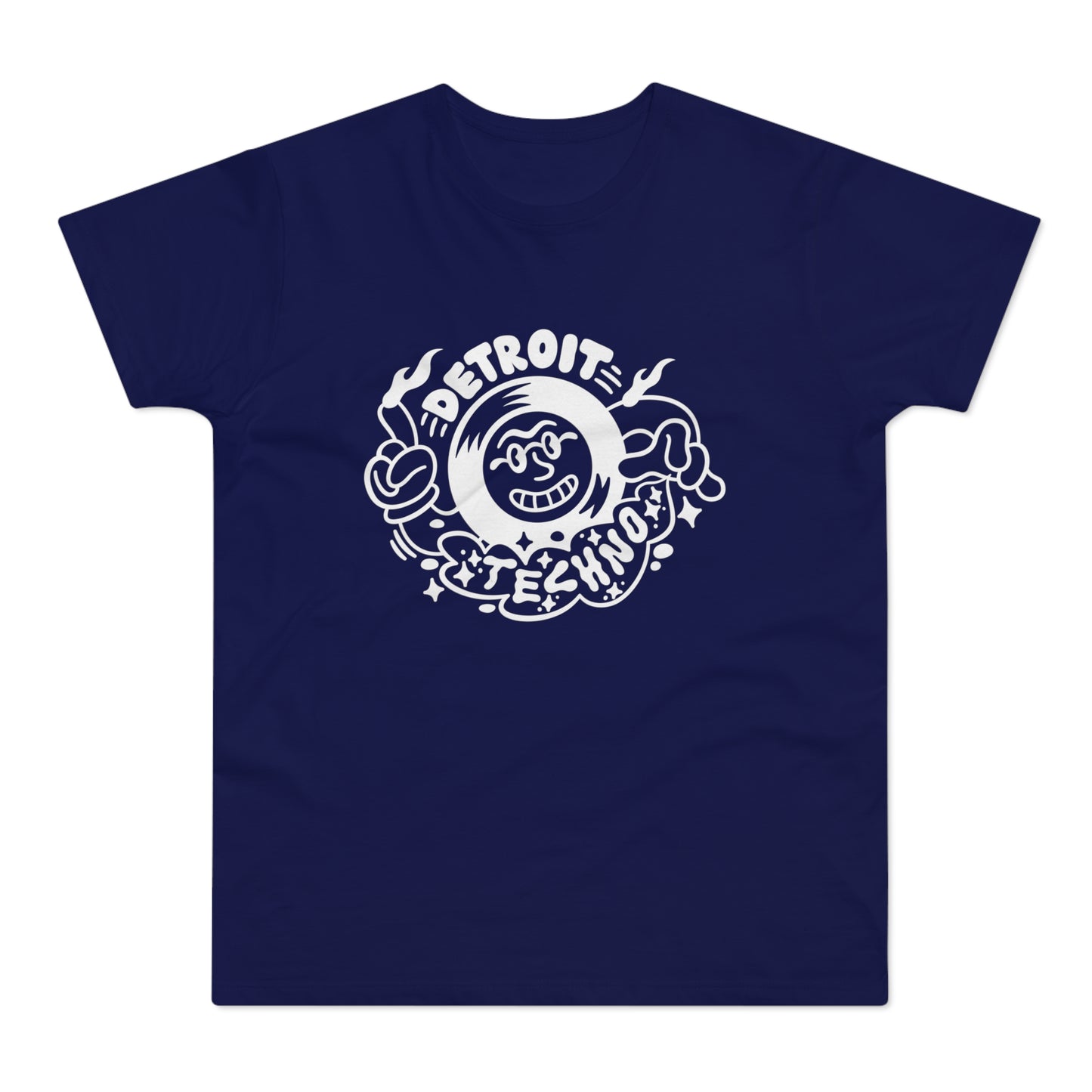 Detroit Techno 2 T Shirt (Standaard Gewicht)