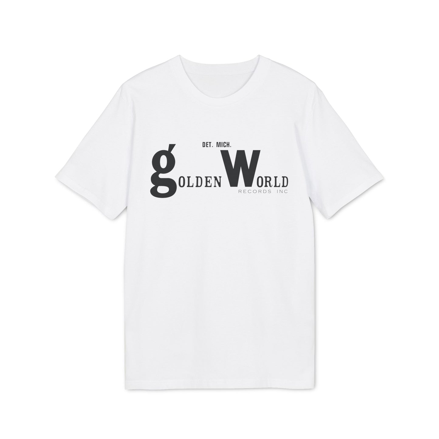 Golden World Records T Shirt (Premium Biologisch)
