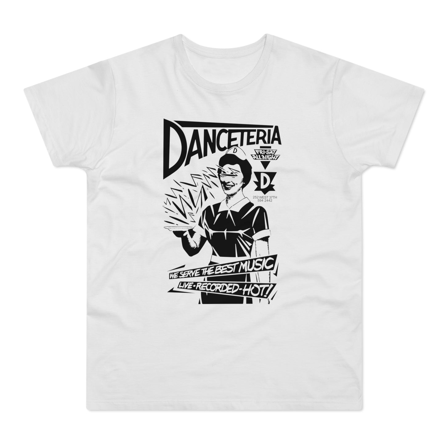 Danceteria NYC T Shirt (Standaard Gewicht)