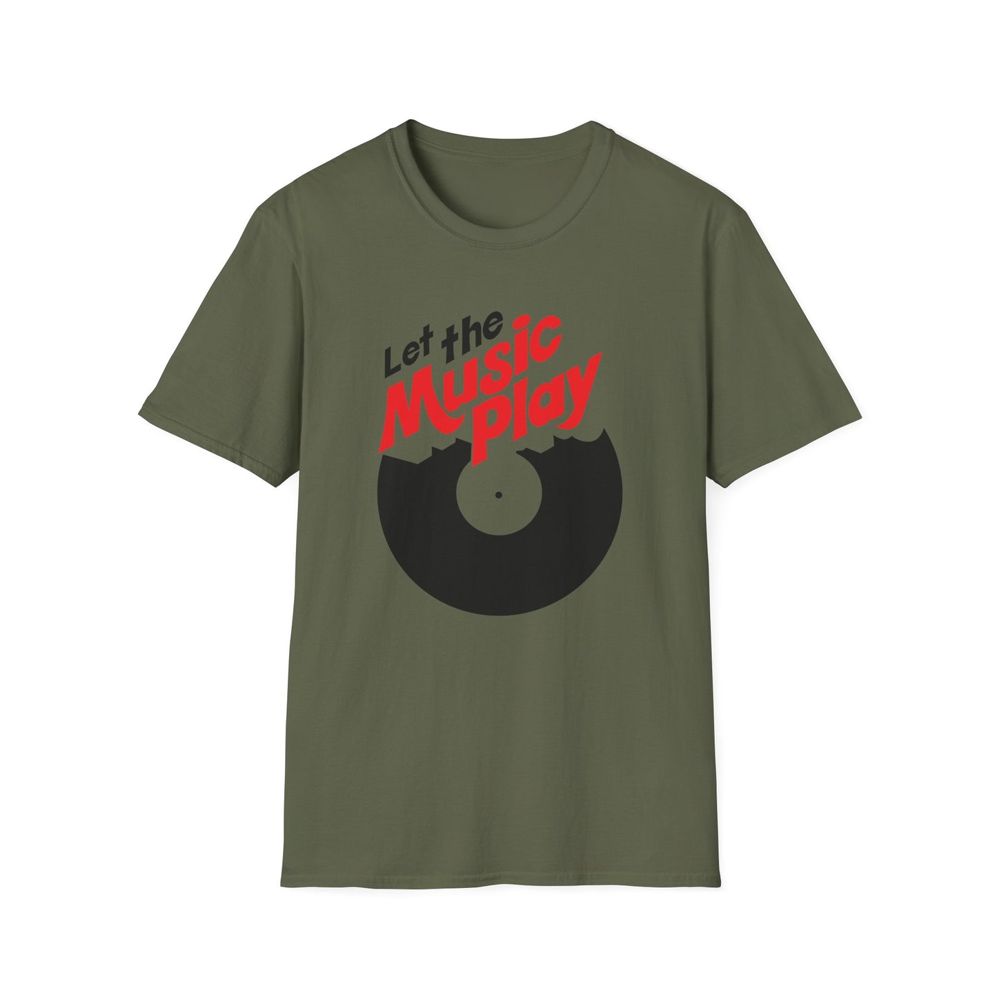 Let The Music Play T Shirt – Lichtgewicht