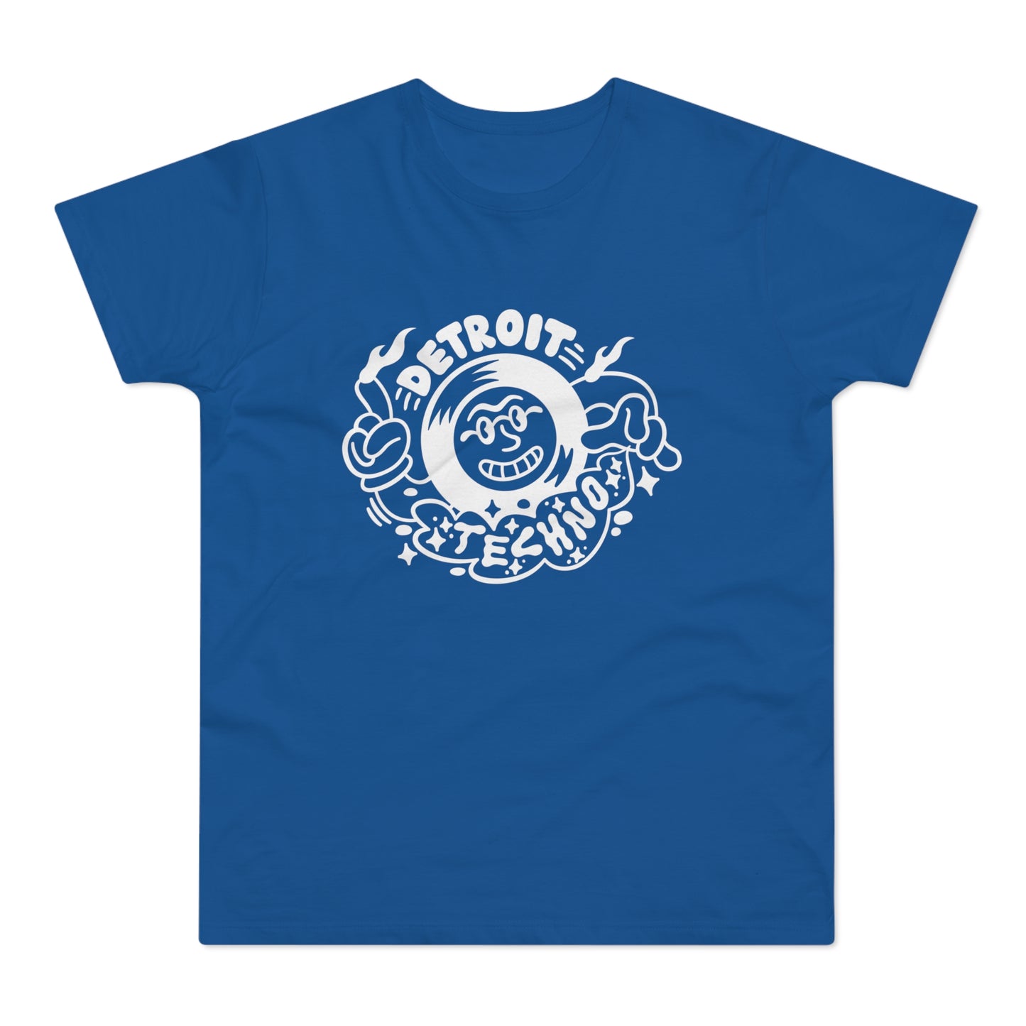 Detroit Techno 2 T Shirt (Standaard Gewicht)