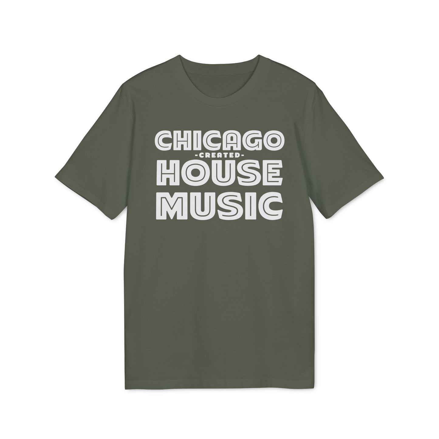 Chicago Created House Music T Shirt (Premium Biologisch)