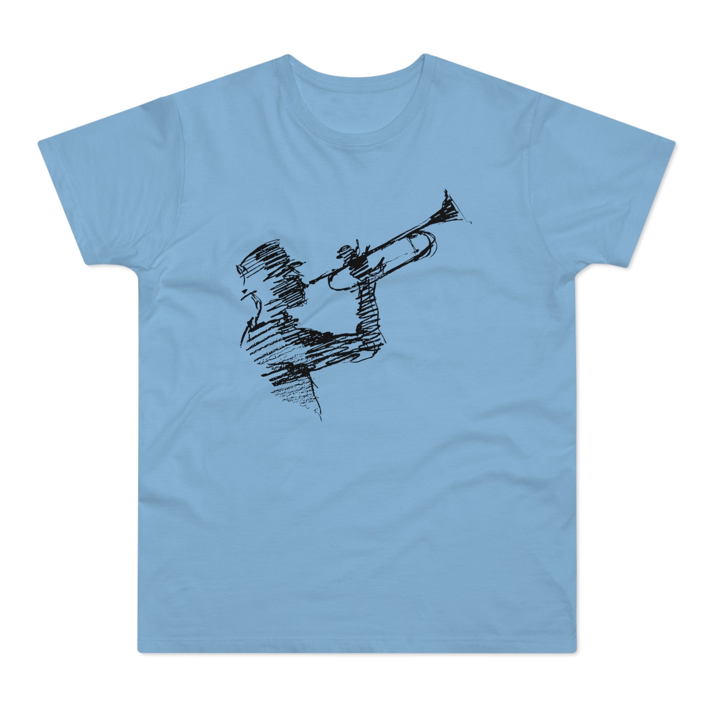 Trumpet Guy T Shirt (Standaard Gewicht)