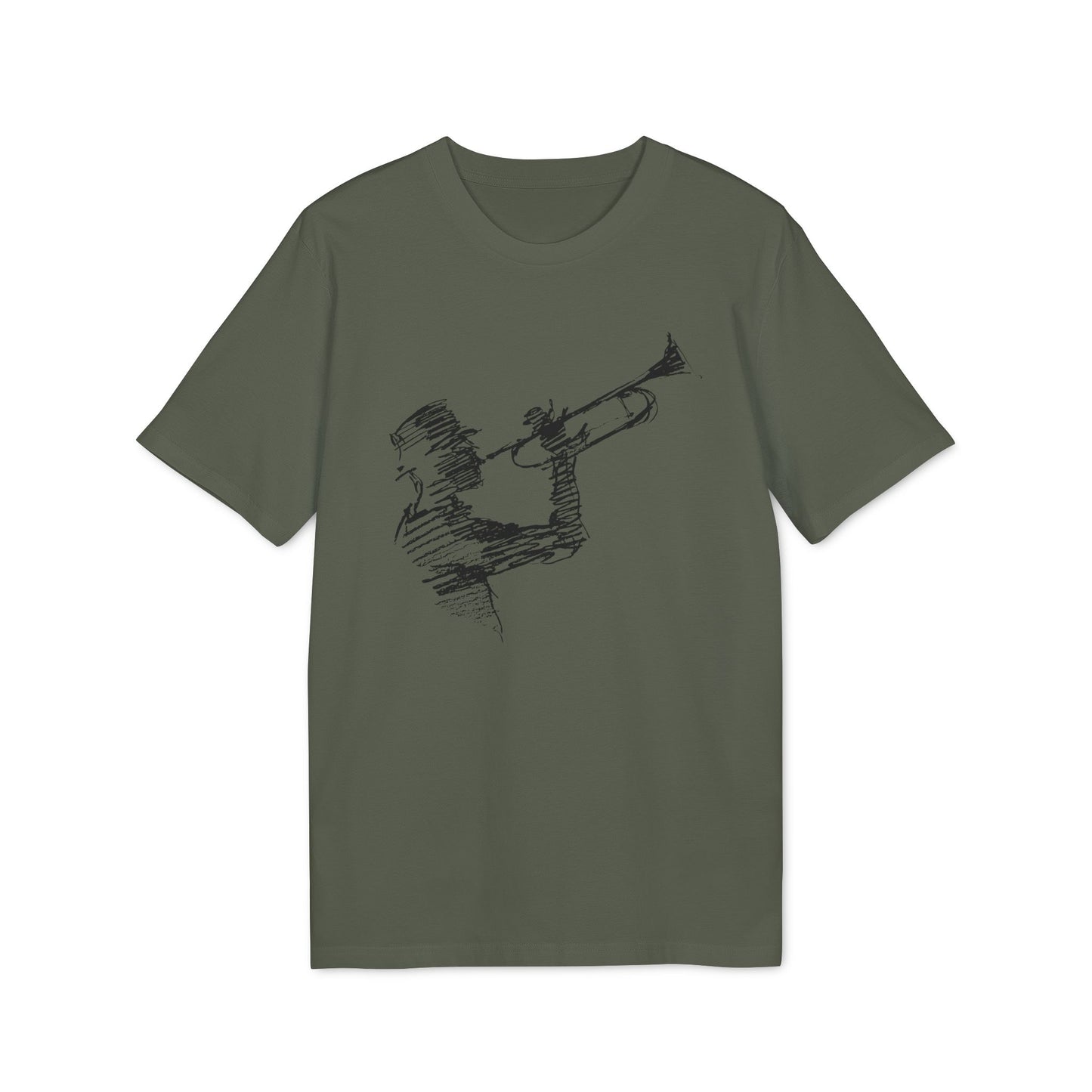 Trumpet Guy T Shirt (Premium Biologisch)