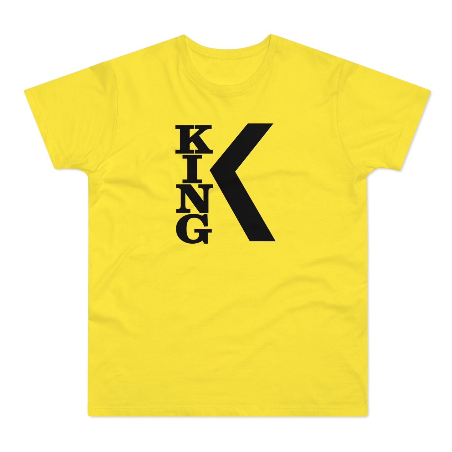 King Records K T Shirt (Standaard Gewicht)