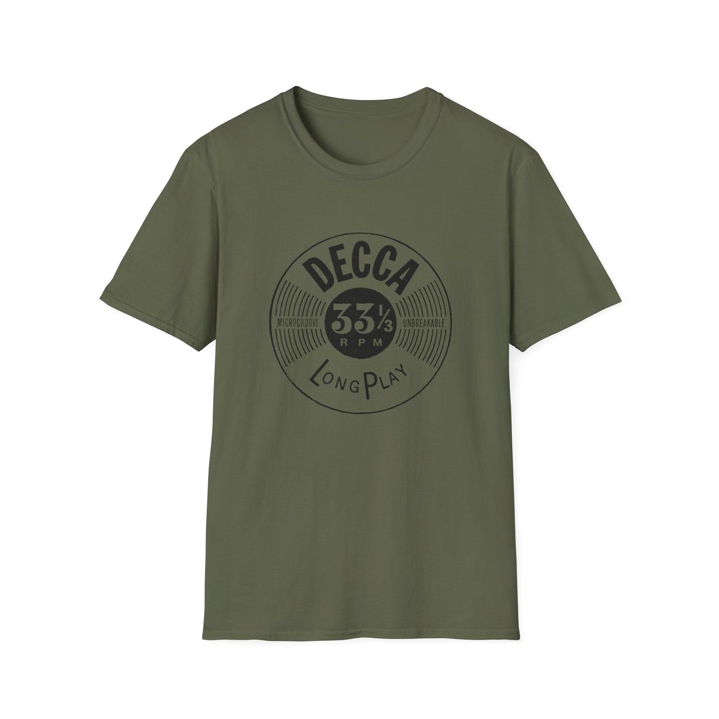 Decca Records Long Play T Shirt – Lichtgewicht