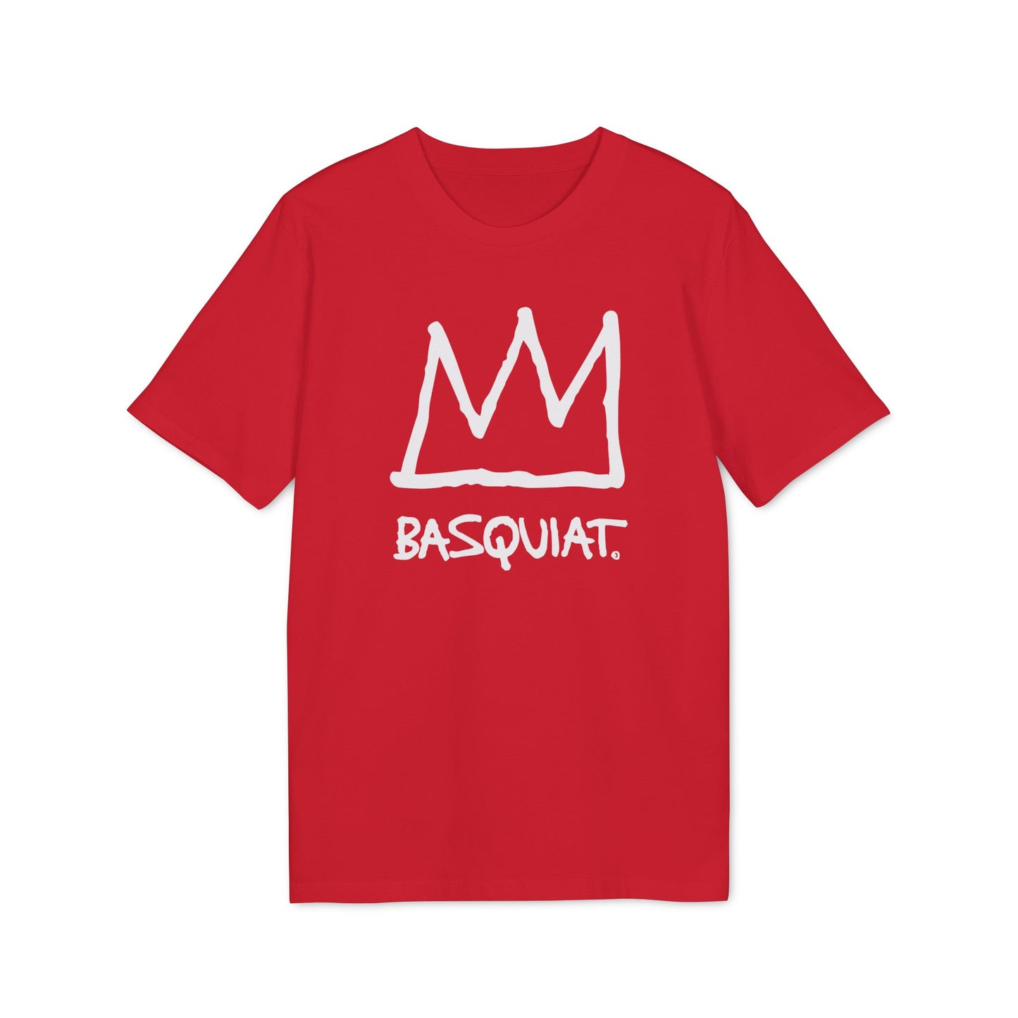 Jean Michel Basquiat Crown Logo T Shirt (Premium Biologisch)