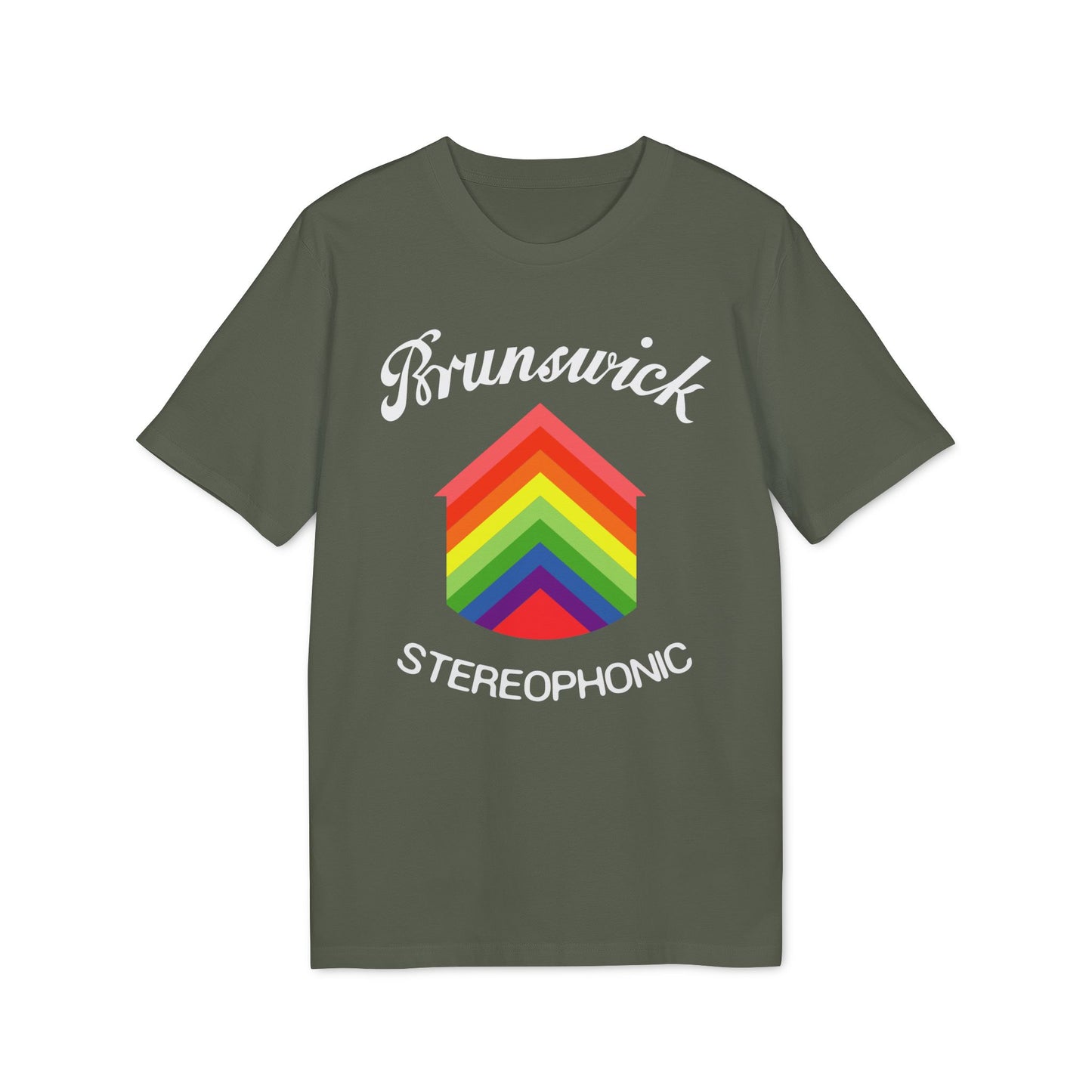 Brunswick Records Stereophonic T Shirt (Premium Biologisch)