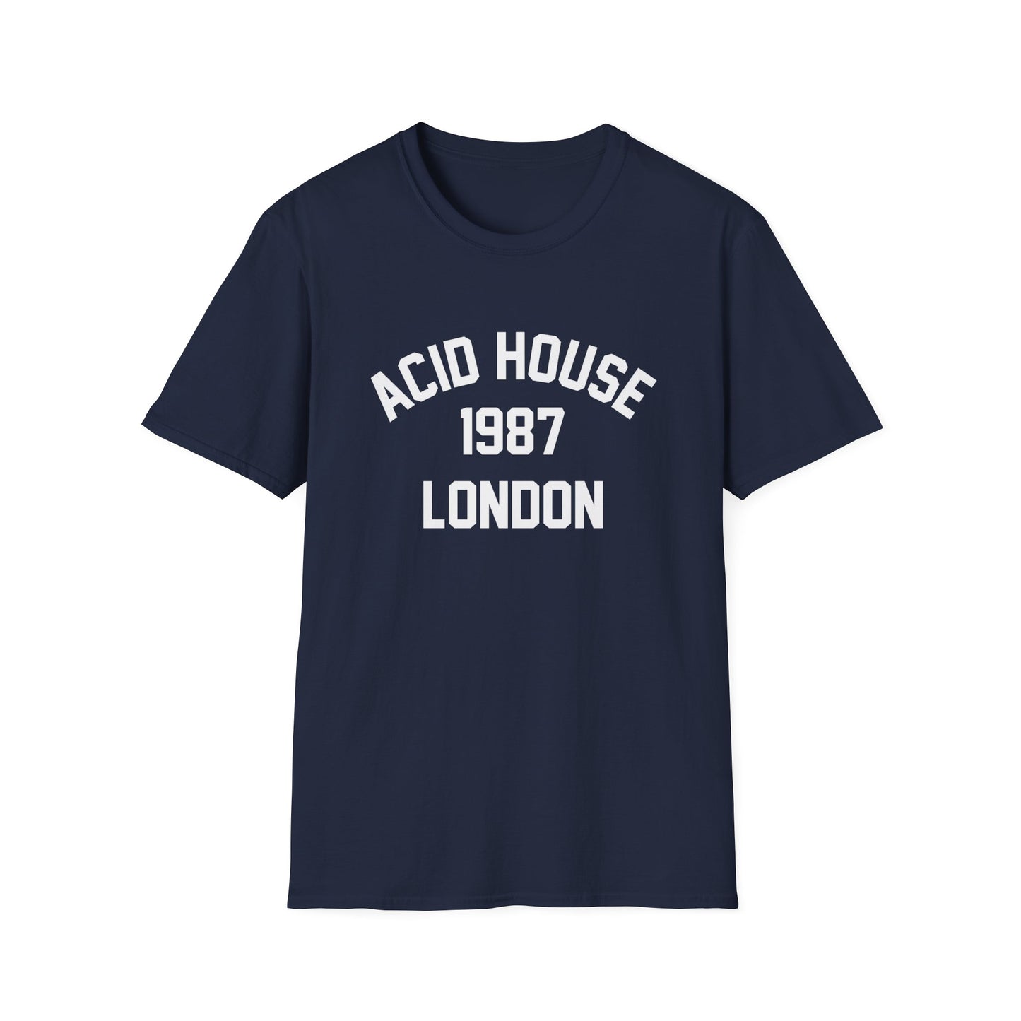 London 1987 Acid House T Shirt (M) - BLACK FRIDAY - NOG SLECHTS 1 STUK – 50% KORTING