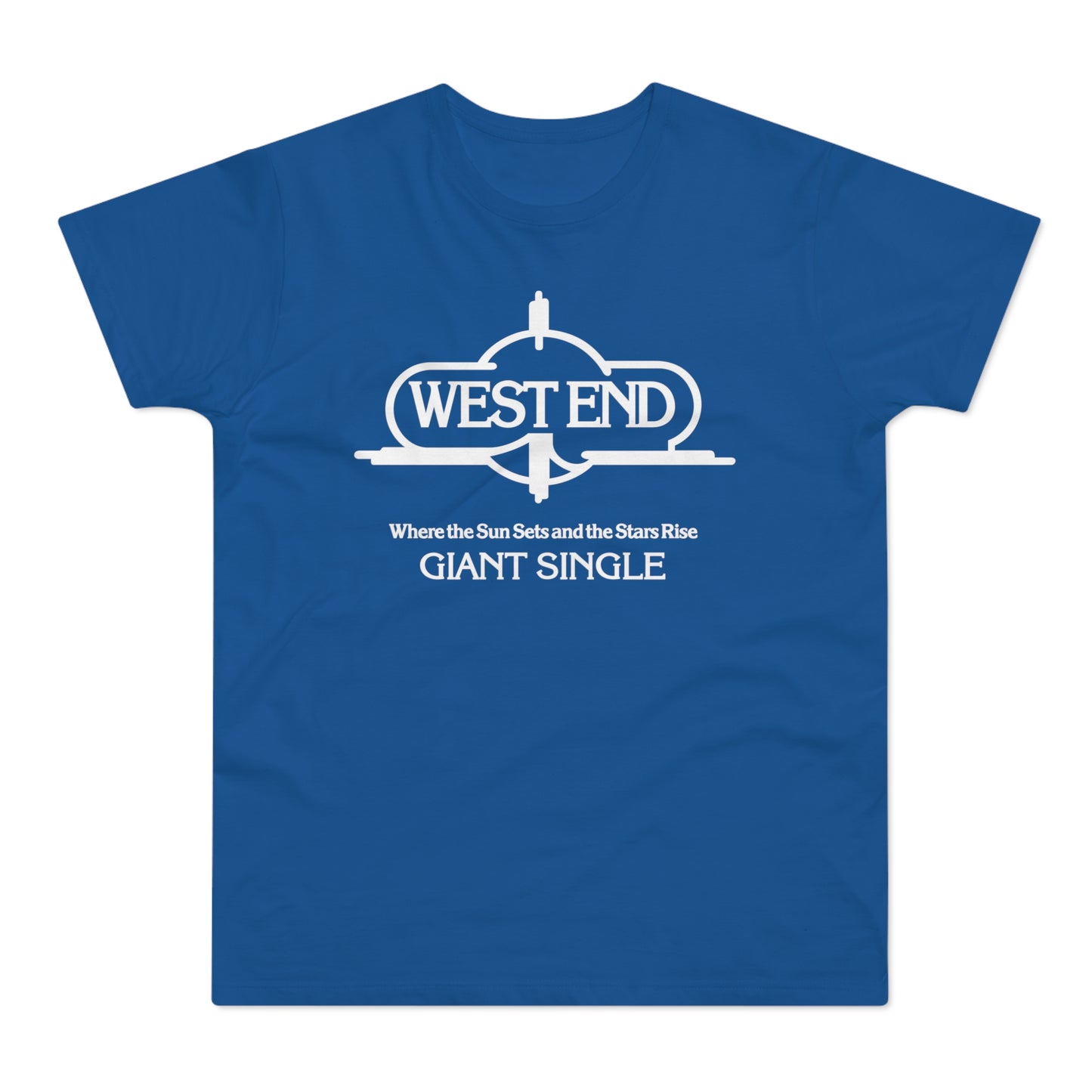 West End Records "Where The Sun Sets" T Shirt (Standaard Gewicht)