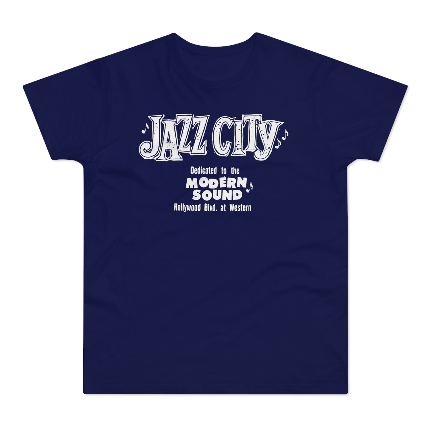 Jazz City T Shirt (Standaard Gewicht) LA Jazz Club