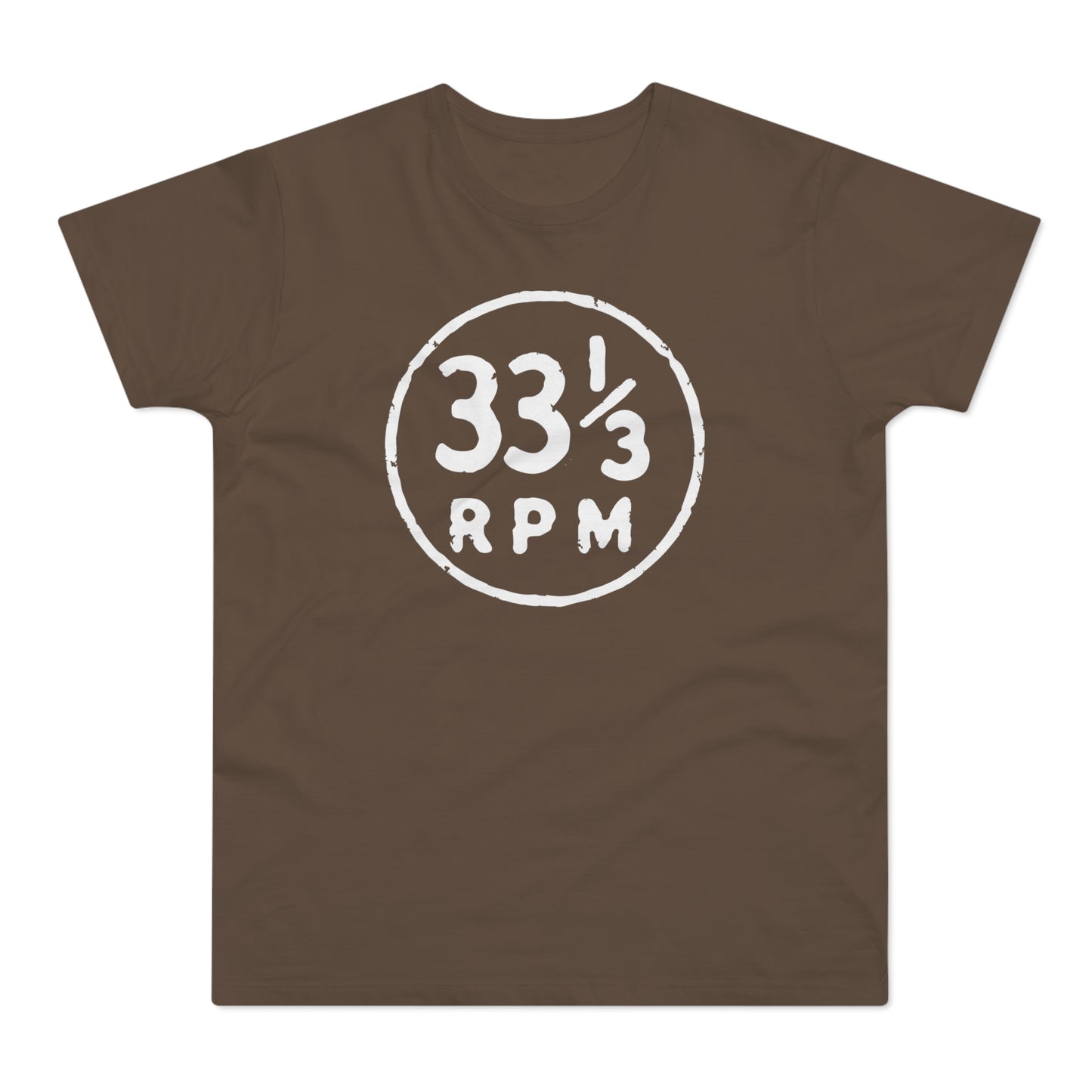 33 1/3 RPM T Shirt (Standaard Gewicht)