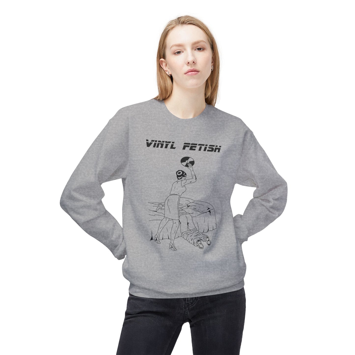Vinyl Fetish Sweatshirt