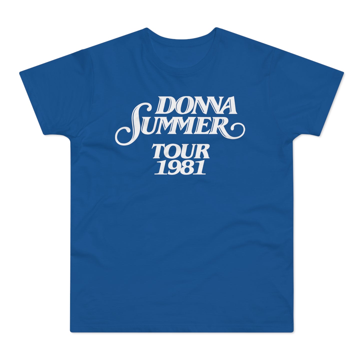 Donna Summer Tour 1981 T Shirt (Standaard Gewicht)
