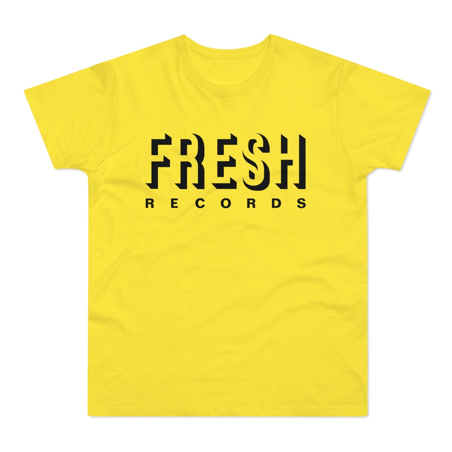Fresh Records T Shirt (Standaard Gewicht)