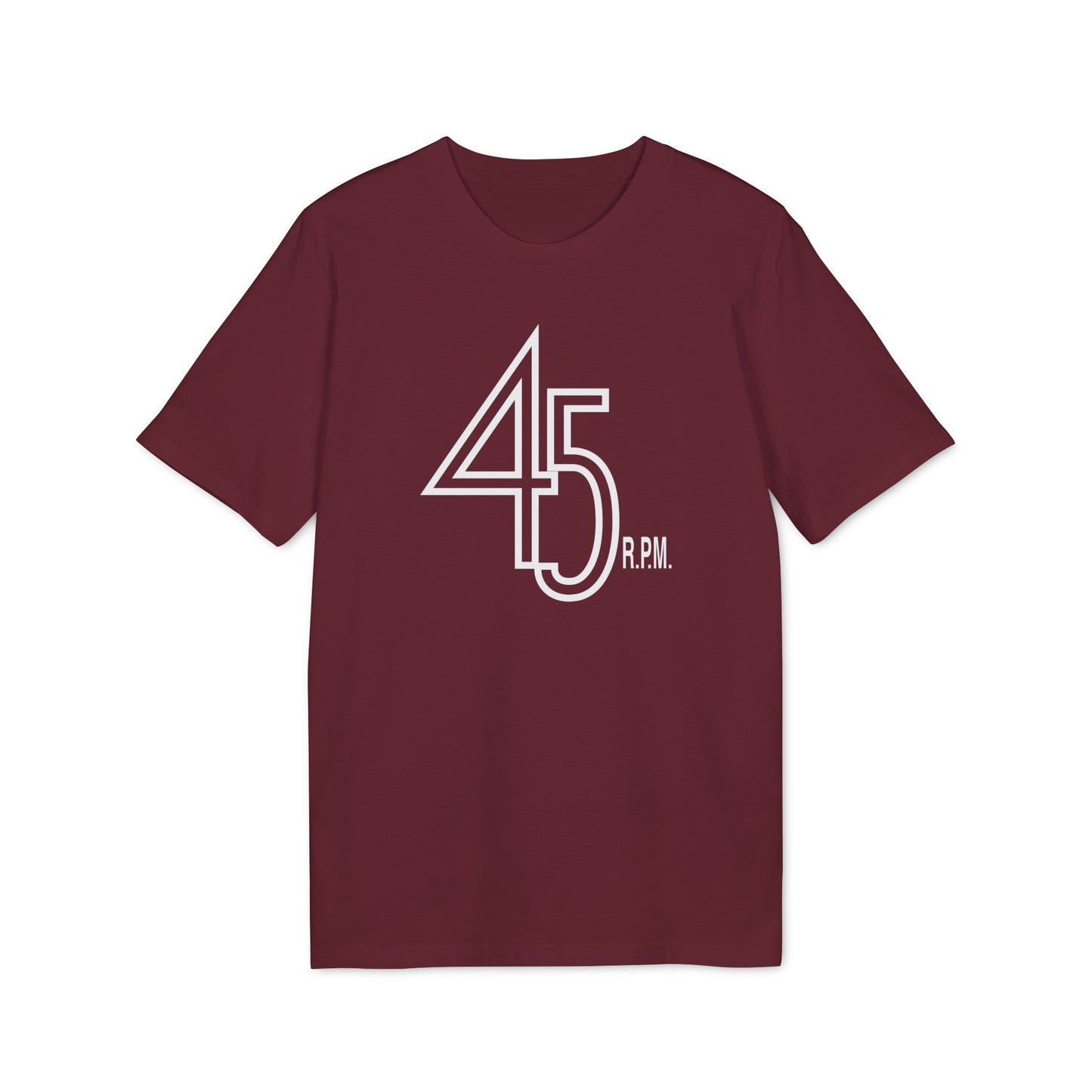 45 RPM T Shirt (Premium Biologisch)