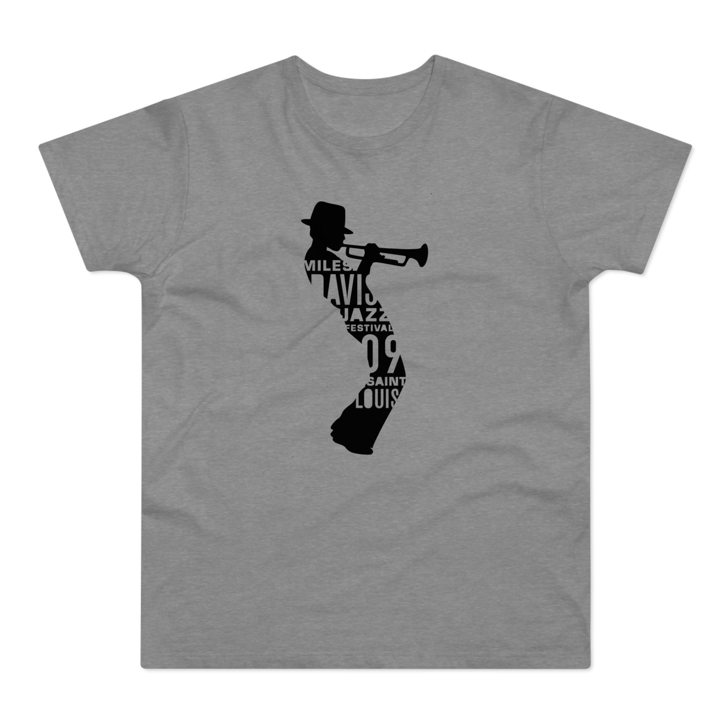 Miles Davis T Shirt (Standaard Gewicht) Design 2