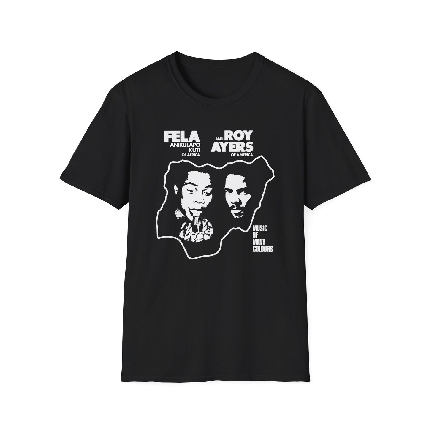 Fela Kuti Roy Ayers T Shirt – Lichtgewicht