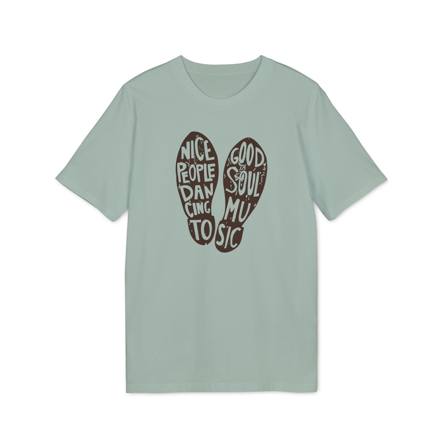 Nice People Dancing To Soul Music T Shirt (Premium Biologisch)