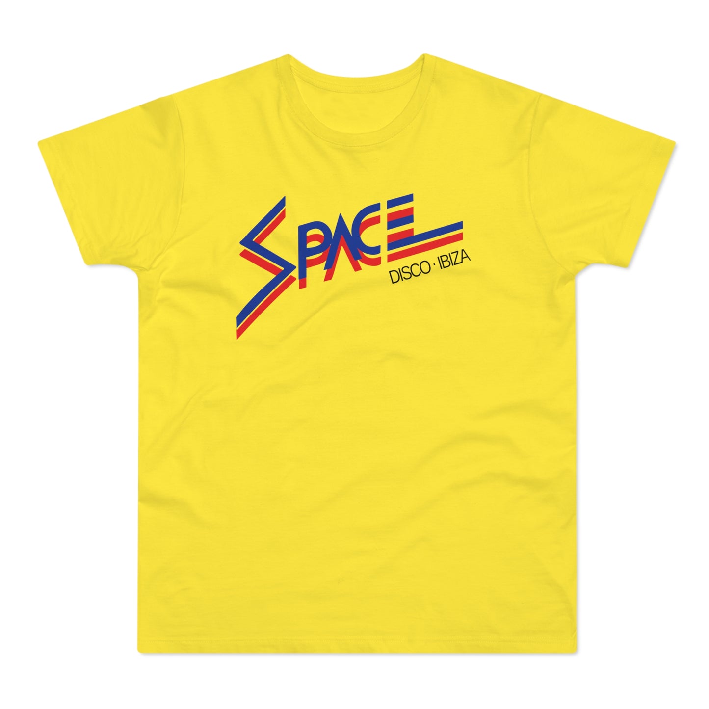 Space Disco Ibiza '87 T Shirt (Standaard Gewicht)