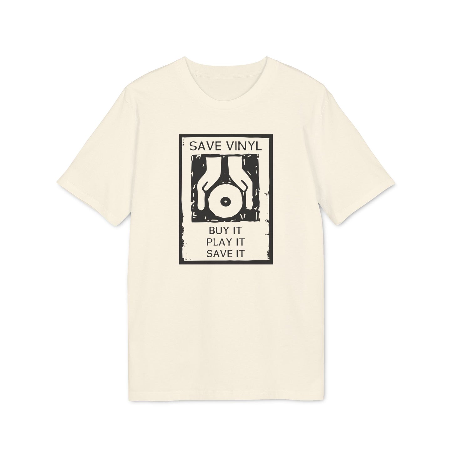 Save The Vinyl T Shirt (Premium Biologisch)
