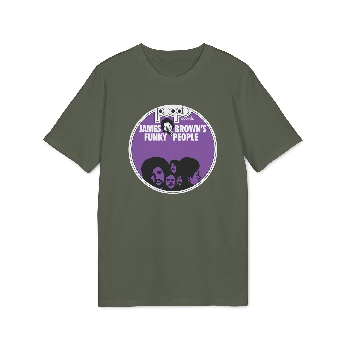 James Brown Funky People T Shirt (Premium Biologisch)