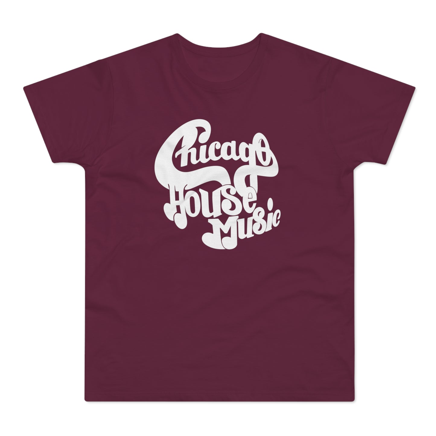Chicago House Music T Shirt (Standaard Gewicht)