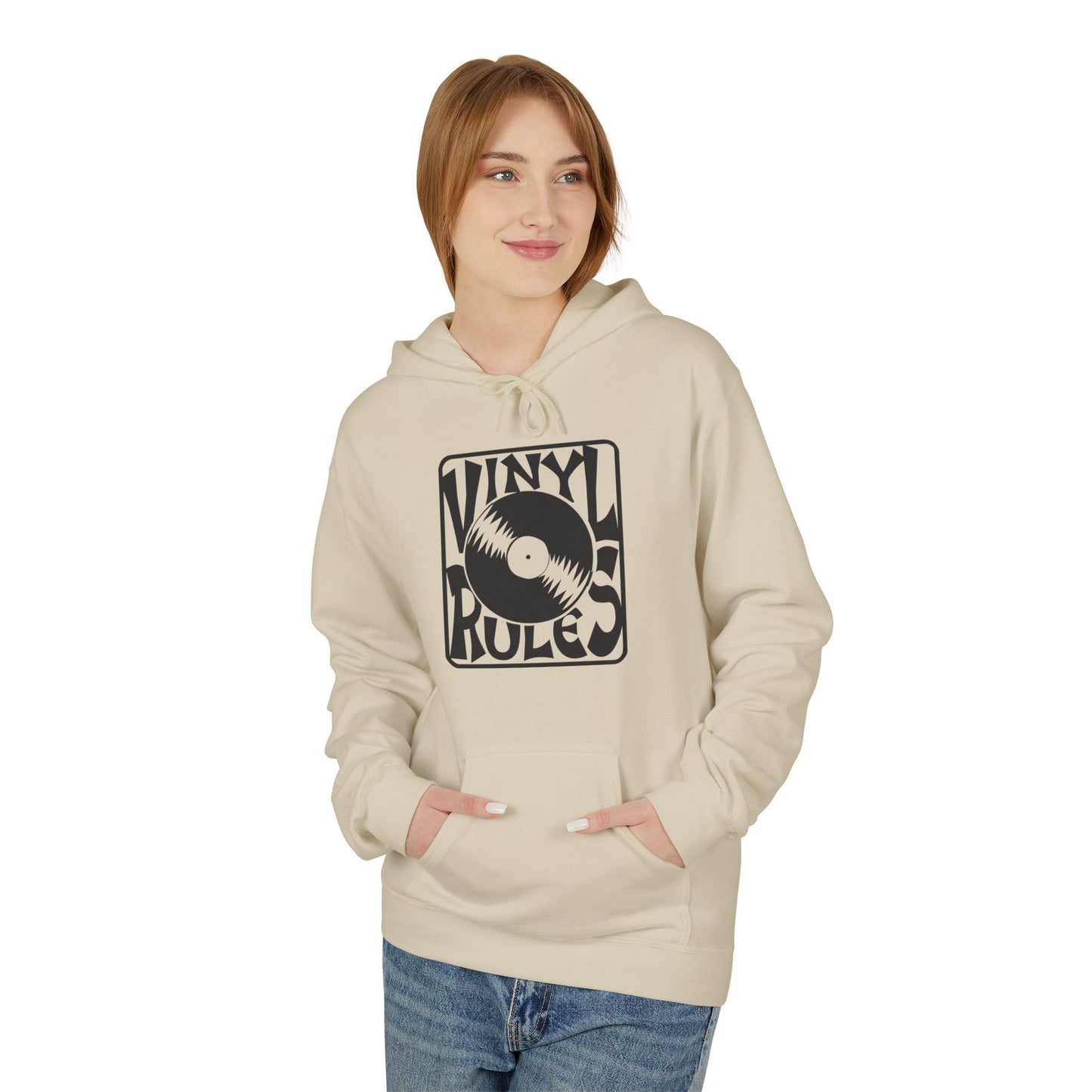 Vinyl Rules Hoodie / Hoody