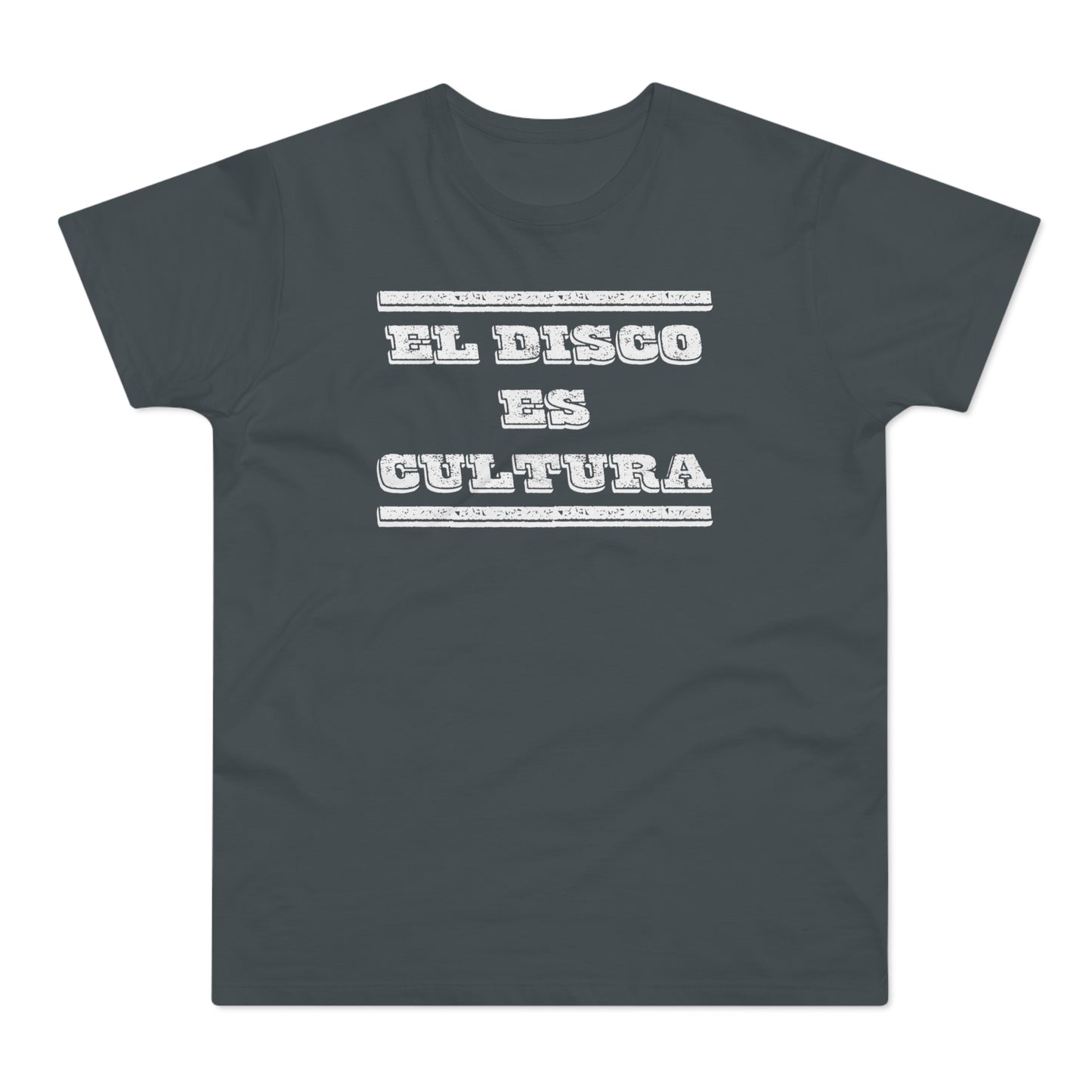 El Disco Es Cultura T Shirt (Standaard Gewicht)