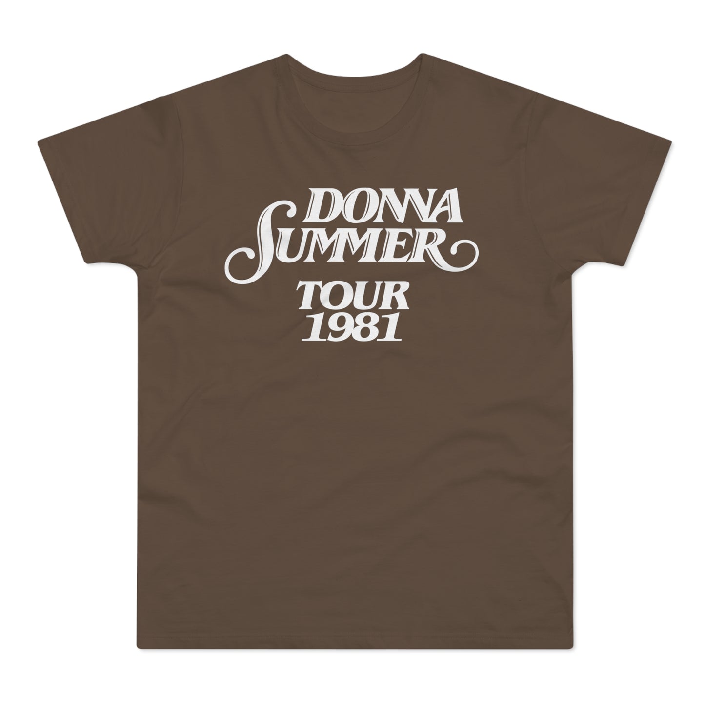 Donna Summer Tour 1981 T Shirt (Standaard Gewicht)